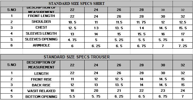 Size Guide