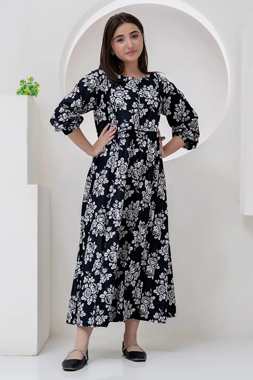 1 Piece Lawn Maxi Digital Printed Maxi-018