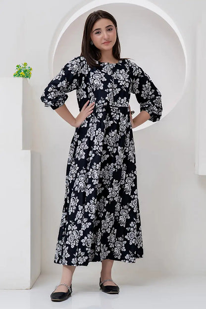 1 Piece Lawn Maxi Digital Printed Maxi-018