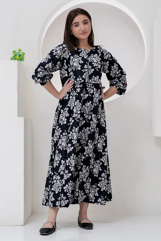 1 Piece Lawn Maxi Digital Printed Maxi-018