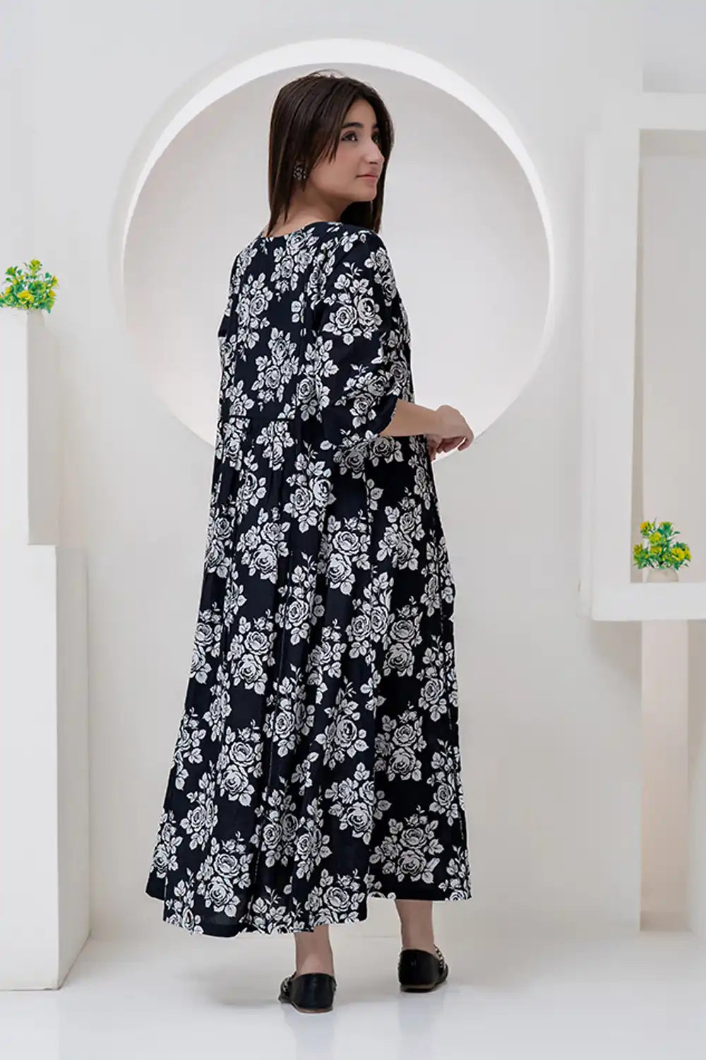 1 Piece Lawn Maxi Digital Printed Maxi-018