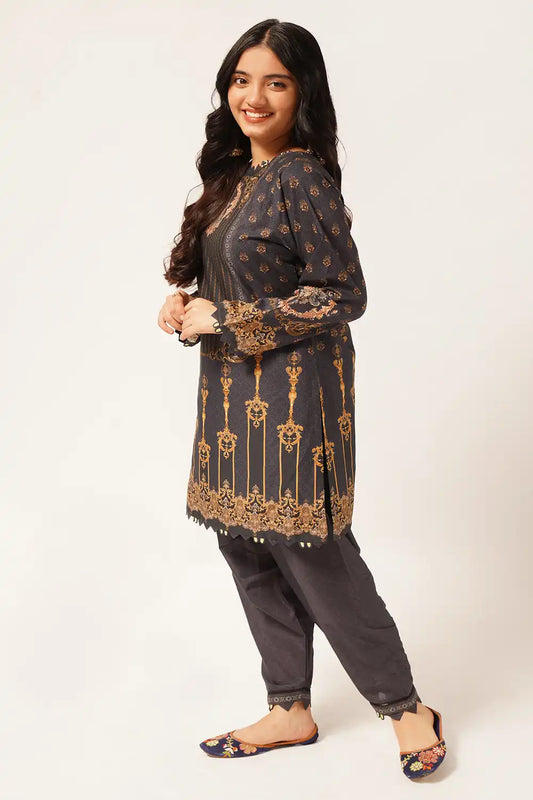 2 Piece Digital Printed Lawn Suit WRTW-085