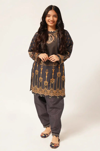 2 Piece Digital Printed Lawn Suit WRTW-085