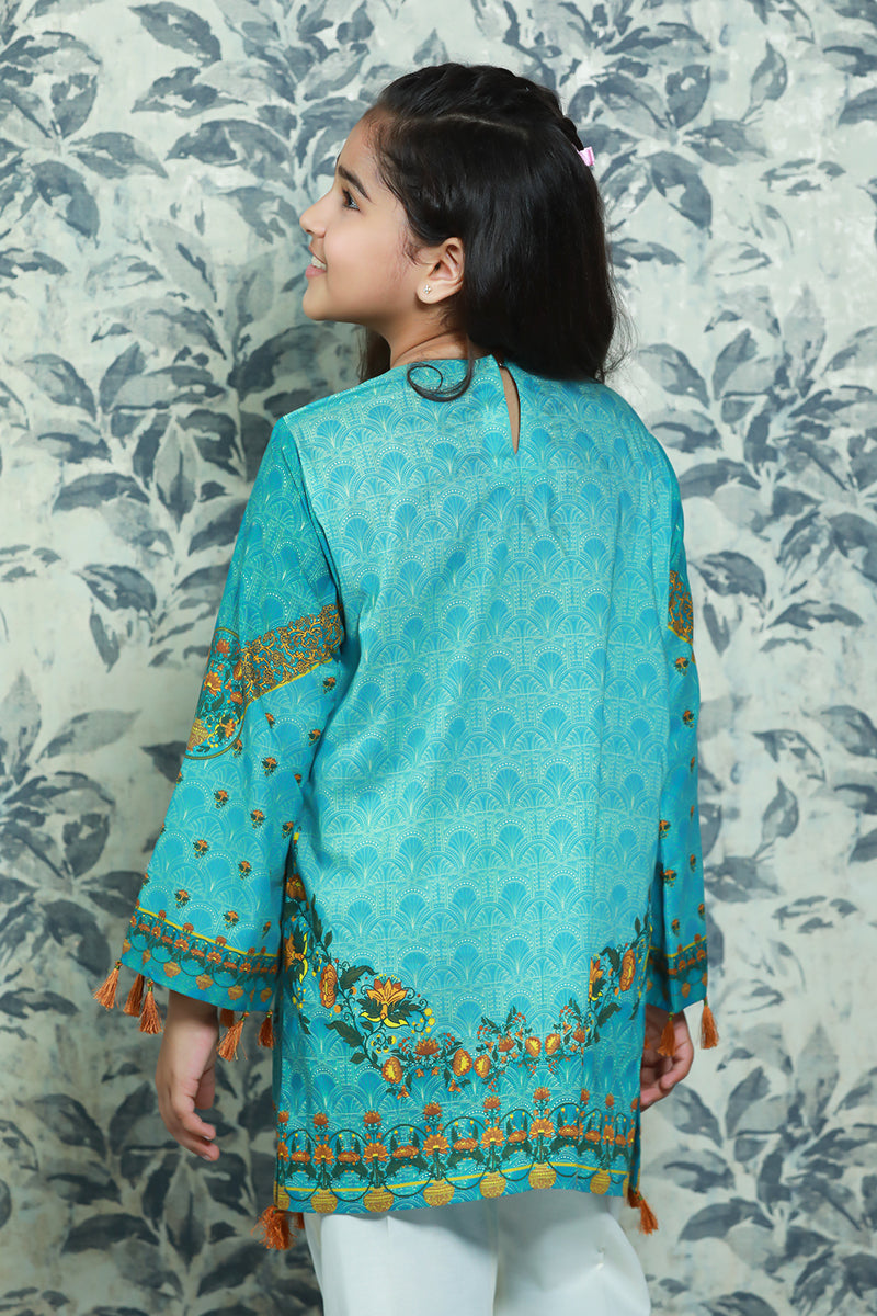 3 Piece Digital Printed Embroidered Lawn PRSDT-089