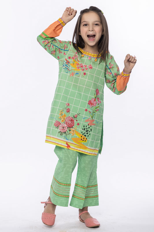 2 Piece Lawn Digital Printed Suit MAC-018