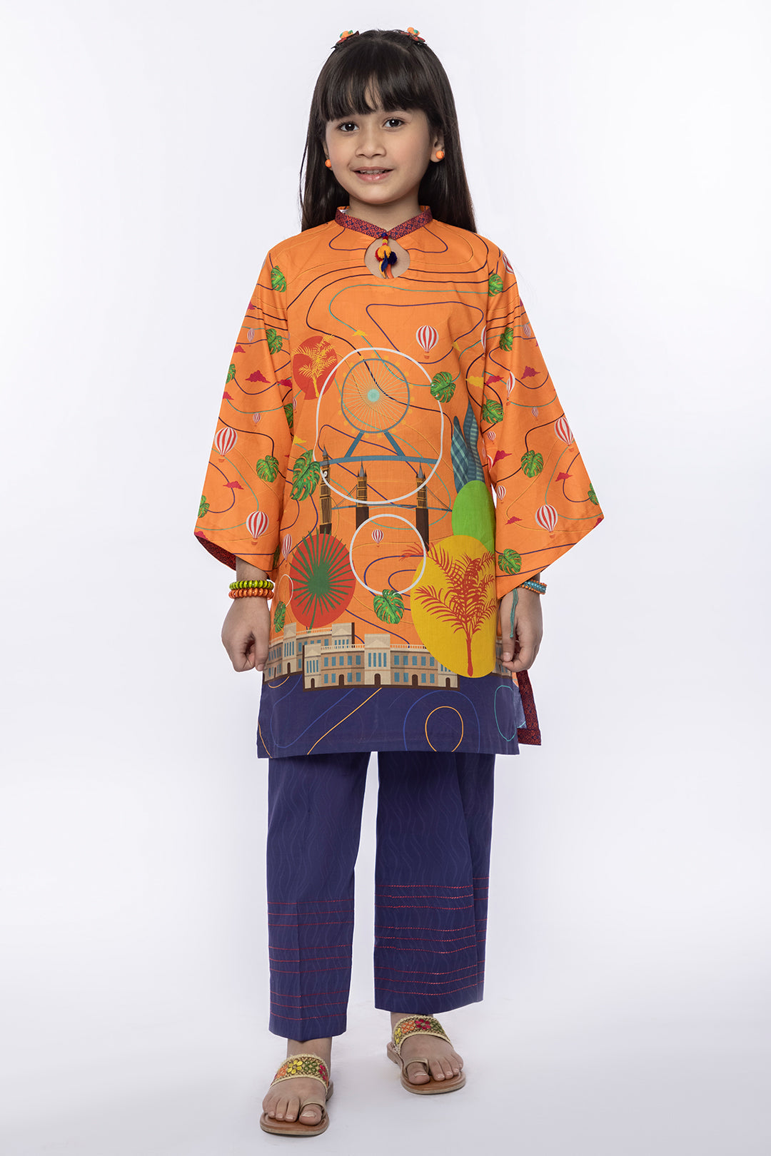 2 Piece Digital Printed Lawn MAC-019