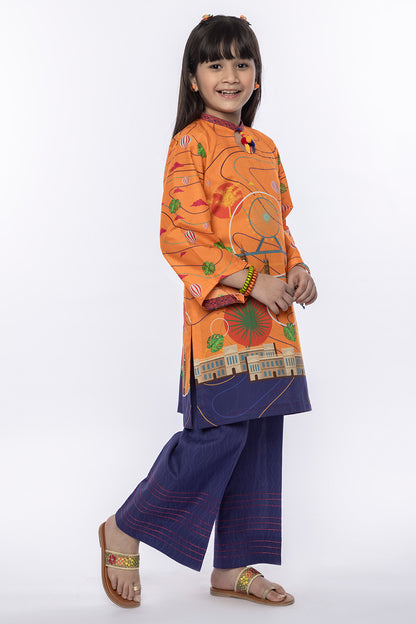 2 Piece Digital Printed Lawn MAC-019