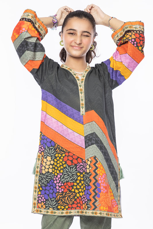 2 Piece Suit Digital Printed Lawn MAC-024