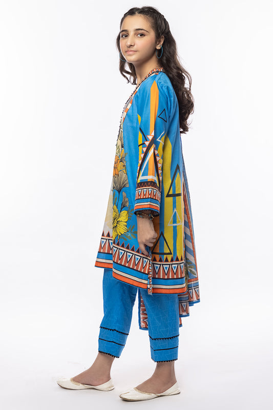 3 Piece Suit Digital Printed Lawn 3PCS-029